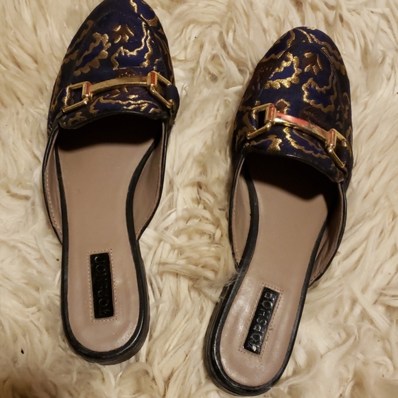 Topshop Shoes - Topshop Brocade Mules